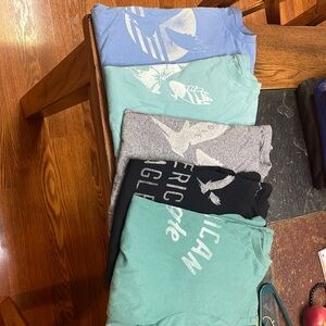 Lot of 5 Men's small American Eagle t-shirts